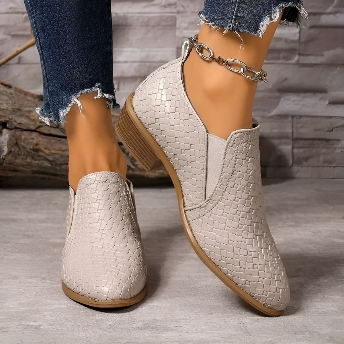 Evelyn™ | ComfortFit Leather Oxford Shoes